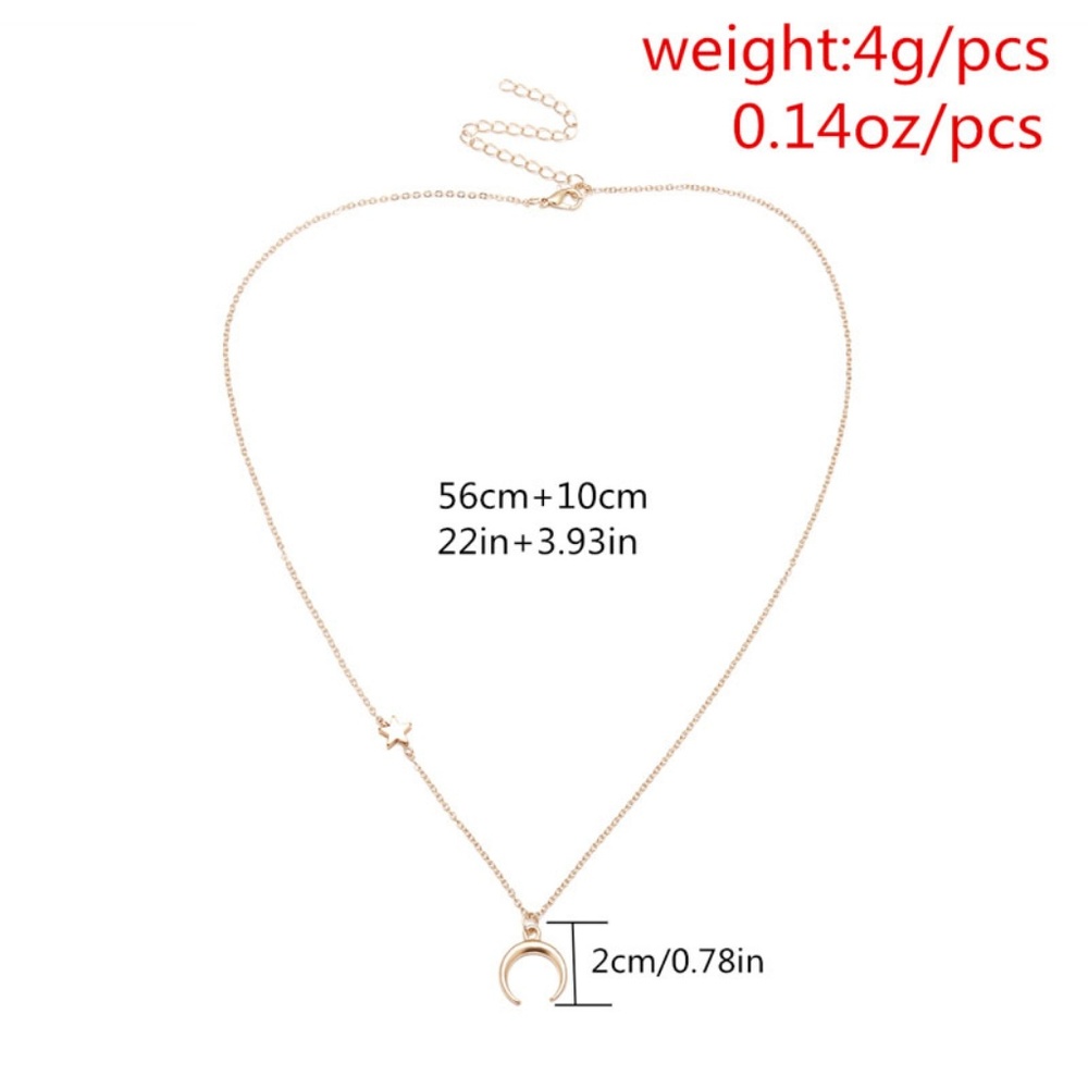 💕Last one STAR HORN NECKLACE - Picture 7 of 10